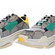 Gucci x Balenciaga The Hacker Project Triple S Blue and Yellow - ‎681067 UMO20 9766 - 5