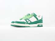  Louis Vuitton LV Trainer Green - 1A8127 - 5