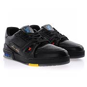 Louis Vuitton Trainer Black Signature - 1A8ZQJ - 5