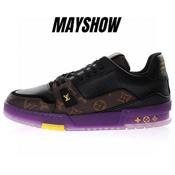 Louis Vuitton Trainer Monogram Purple - 1A8WJI