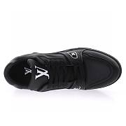 Louis Vuitton LV Trainer Black Wool - 1A9AFM - 5