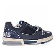 Louis Vuitton Trainer Navy Mesh - 1A9DEG - 5