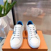 Louis Vuitton Time Out Leather Gold Blue White - 1A95CB - 3