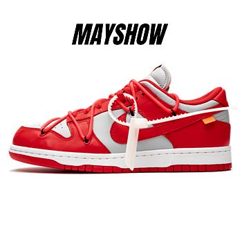 Nike Dunk Low Off-White University Red - CT0856-600