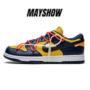 Nike Dunk Low Off-White University Gold Midnight Navy - CT0856-700  - 1