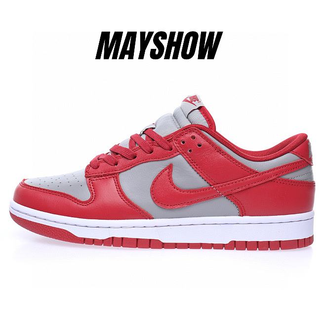 Nike Dunk Low Retro Medium Grey Varsity Red UNLV (2021) - DD1391-002 - 1