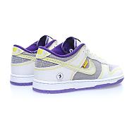 Nike Dunk Low Union Passport Pack Grey Purple - DJ9649-500 - 3