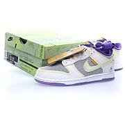 Nike Dunk Low Union Passport Pack Grey Purple - DJ9649-500 - 4