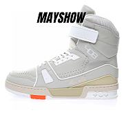 Louis Vuitton Trainer High Top Grey - 1A5A0D - 1