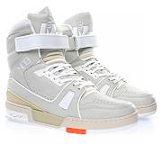 Louis Vuitton Trainer High Top Grey - 1A5A0D - 4