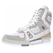 Louis Vuitton Trainer Sneaker White Iridescent - 1A7P27 - 4