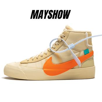  Nike Blazer Mid Off-White All Hallow's Eve - AA3832-700