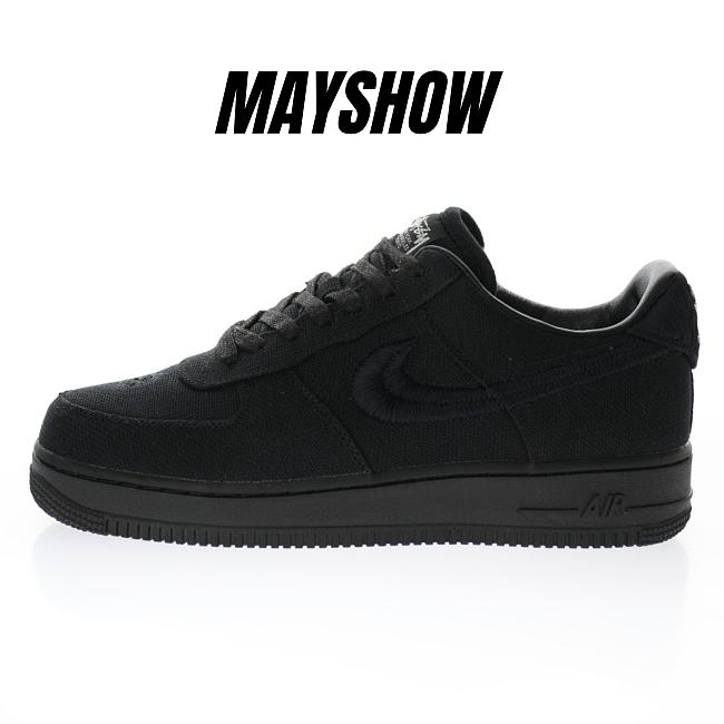 Nike Air Force 1 Low Stussy Black - CZ9084-001 - 1