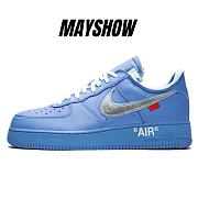 Nike Air Force 1 Low Off-White MCA University Blue - CI1173-400 - 1