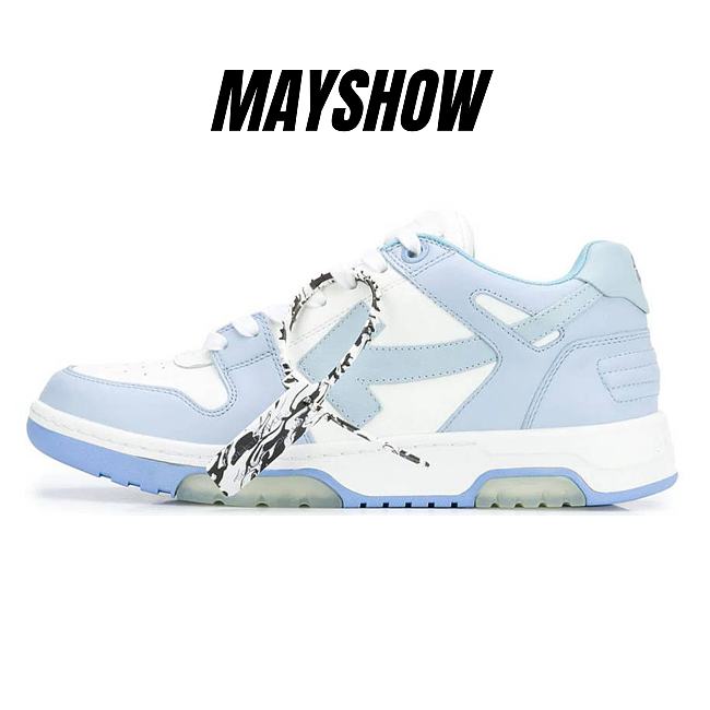 OFF-WHITE OOO Low Out Of Office White Light Blue  - 1