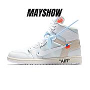 Air Jordan 1 Retro High Off-White White - AQ0818-100  - 1