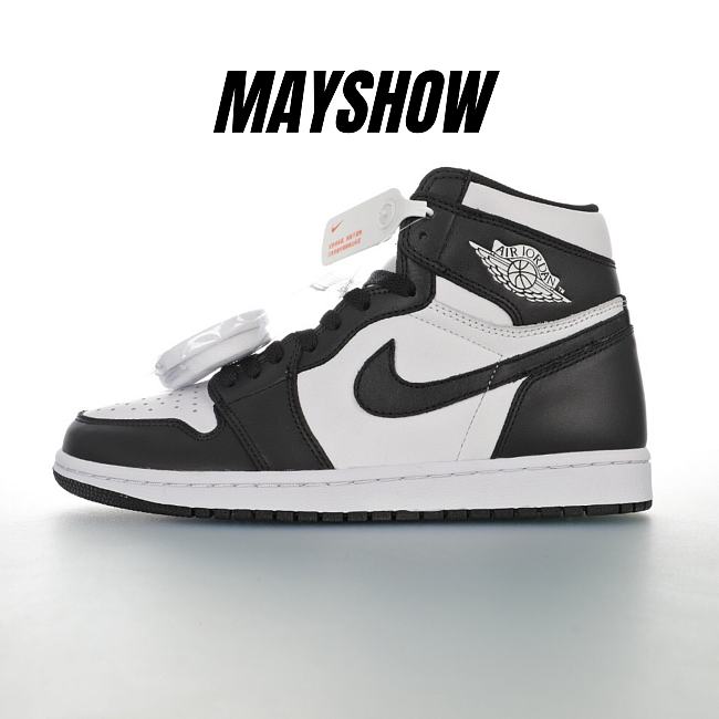 Air Jordan 1 Retro Black White - 555088-010  - 1