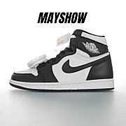 Air Jordan 1 Retro Black White - 555088-010  - 1