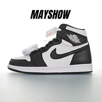 Air Jordan 1 Retro Black White - 555088-010 