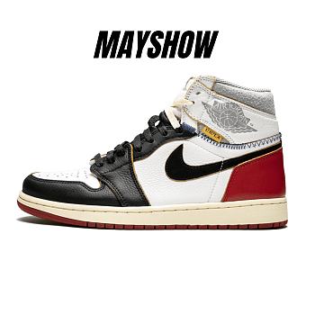 Air Jordan 1 Retro High Union Los Angeles Black Toe - BV1300-106 