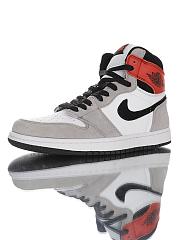 Air Jordan 1 Retro High Light Smoke Grey - 555088-126  - 3