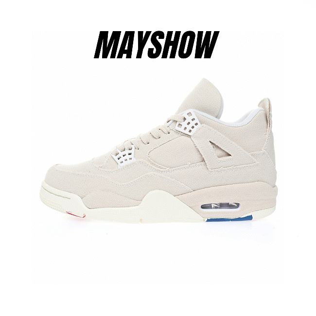 Air Jordan 4 Retro Blank Canvas - DQ4909-100 - 1