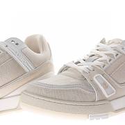 Louis Vuitton LV Trainer Beige Monogram Denim - 1A8Z4W - 2