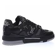 Louis Vuitton LV Trainer x Nigo Black Denim - 1A9IPX - 4