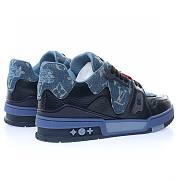 Louis Vuitton LV Trainer x Nigo Blue Demin - 1A9IQH - 3