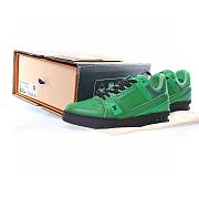 Louis Vuitton LV Trainer Green Black - 1A9FI0 - 3