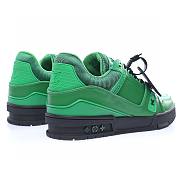 Louis Vuitton LV Trainer Green Black - 1A9FI0 - 5