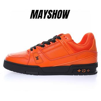 Louis Vuitton LV Trainer Orange Black - 1A9FHG