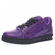 Louis Vuitton LV Trainer Violet Black - 1A9FJO - 2