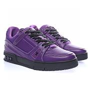 Louis Vuitton LV Trainer Violet Black - 1A9FJO - 3