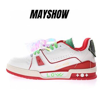 Louis Vuitton Trainer Neon Red - MS0241