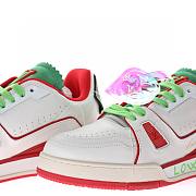 Louis Vuitton Trainer Neon Red - MS0241 - 3