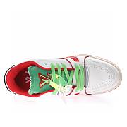 Louis Vuitton Trainer Neon Red - MS0241 - 2