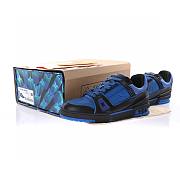 Louis Vuitton Trainer Black Blue - 1A8WF7 - 2