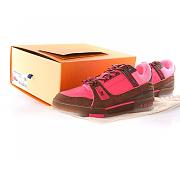 Louis Vuitton Trainer Pink Brown - 1A8Z5A - 4