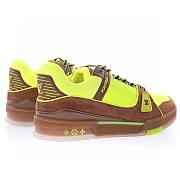 Louis Vuitton Trainer Yellow Brown - 1A8Z6E - 5