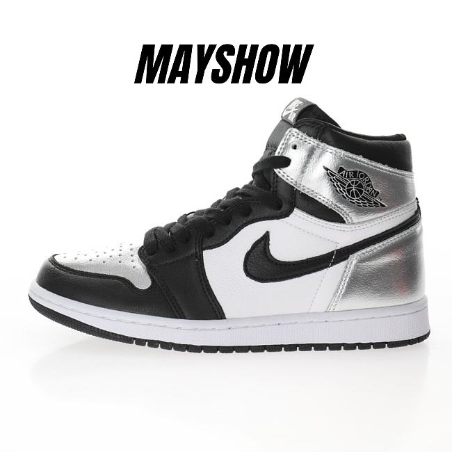 Air Jordan 1 Retro High Silver Toe  - CD0461-001 - 1