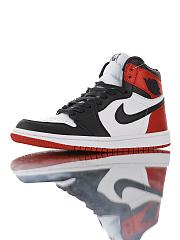 Air Jordan 1 Retro High Satin Black Toe - CD0461-016  - 4