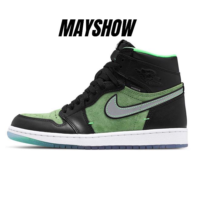 Air Jordan 1 Retro High Zoom Zen Green - CK6637-002 - 1