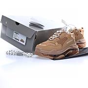 Balenciaga Triple S Clear Sole Light Camel - 544351 W2GA1 2706 - 5