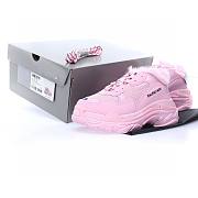 Balenciaga Triple S Fake Fur in Pink - 668562W3CQ55000 - 5