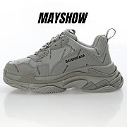 Balenciaga Triple S Allover Logo Gray - 536737W2FA11210 - 1