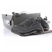 Balenciaga Triple S Clear Sole Dark Grey - 541624W2GA11801 - 3