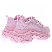 Balenciaga Triple S Pink  Allover Logo  - 524039W2FA15090 - 3