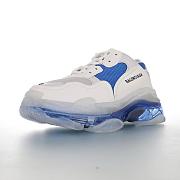 Balenciaga Triple S Clear Sole Blue - 544351W09ON9169 - 4