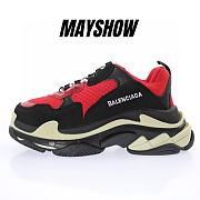 Balenciaga Triple S Red Black - 516440 W09O7 6576 - 1